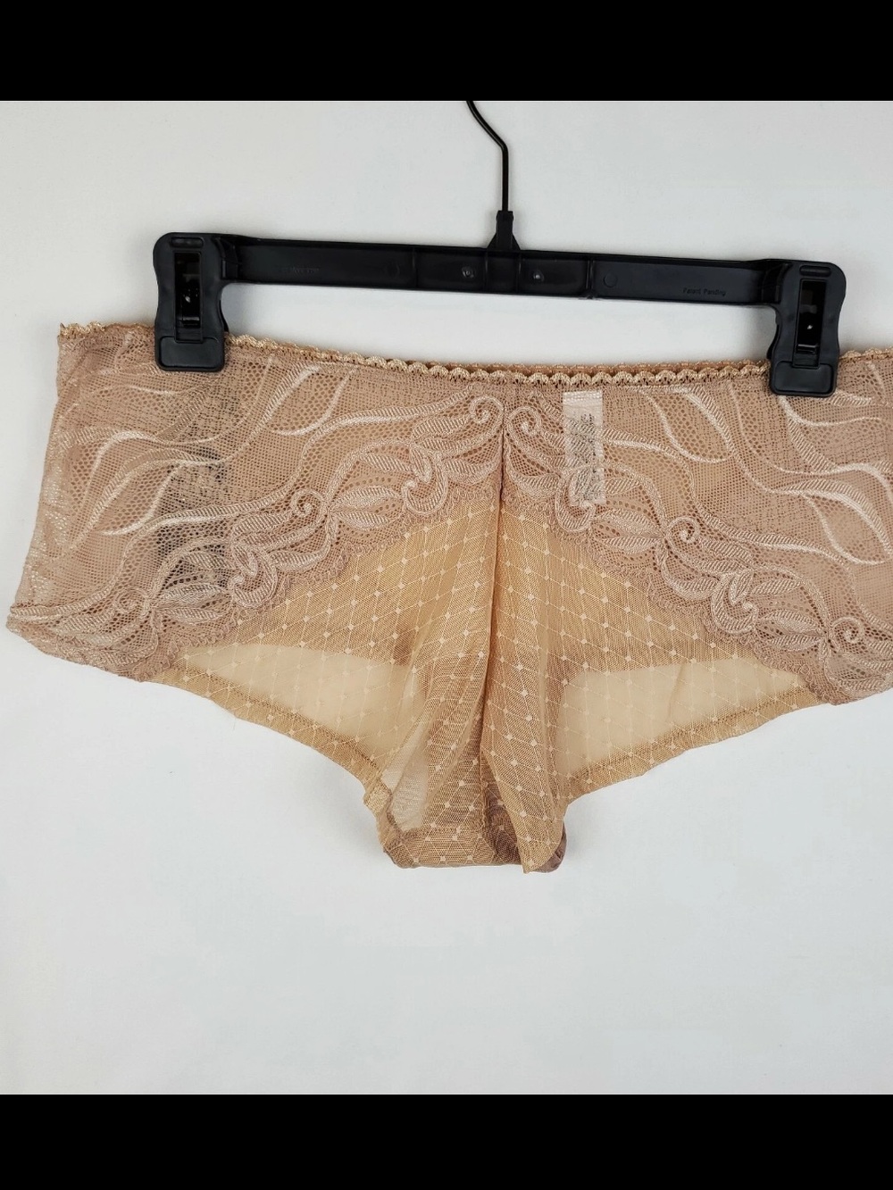 New Wacoal Boyshort Brief Womens 8 XL Tan Nude Low Rise Panties Style 845115